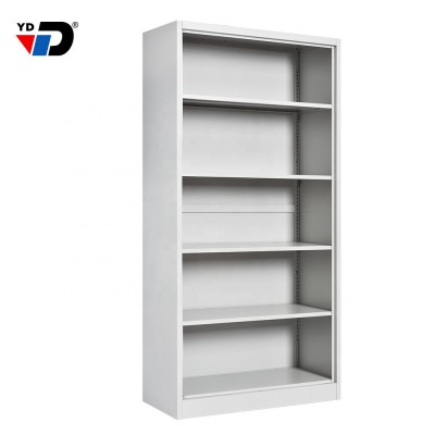 Office furniture bookshelf many adjustable shelves steel metal filing storage cabinet