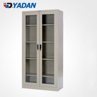 Office furniture factory supply work use swing door steel filing cabinet adjustable shelf metal safe lock