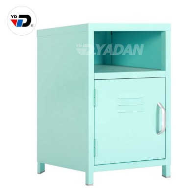 steel long life modern small cheap cabinets white bedside table for home