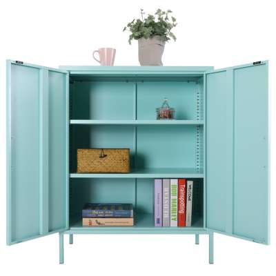 Home furniture modern design living room swing door storage cabinet with OEM supply