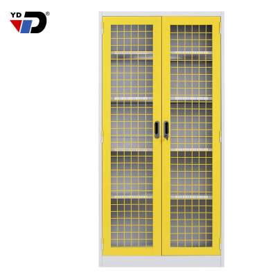 steel office equipment file cabinets with mesh door